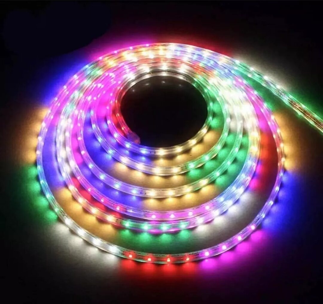 Lampu Strip 5050 Warnawarni 10 meter 5 meter + Adaptor