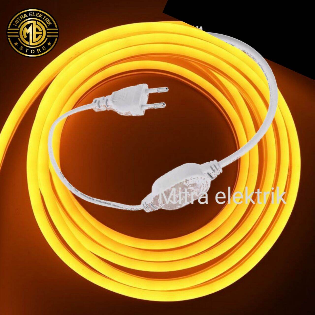 PROMO LAMPU KAMAR TIDUR NEON FLEX 220V SIAP PAKAI FLEXIBLE 1M 2M 4M 5METER WATERPROOF LED SELANG LAMPU DEKORASI RUANGAN BIKIN HURUF
