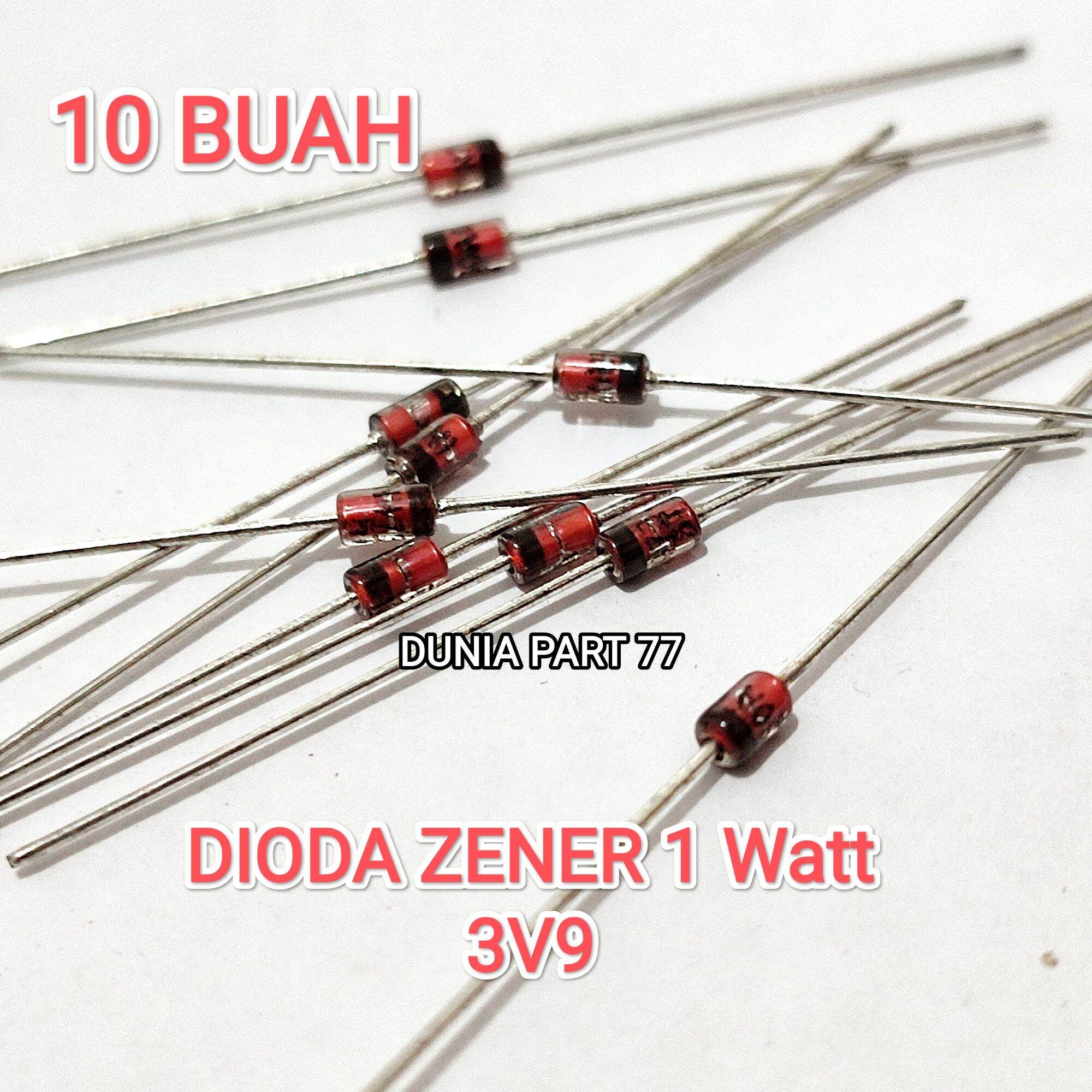 (10 BUAH) DIODA ZENER 1W 3V9 DIODE ZANER 1 WATT 3V9 Lazada Indonesia