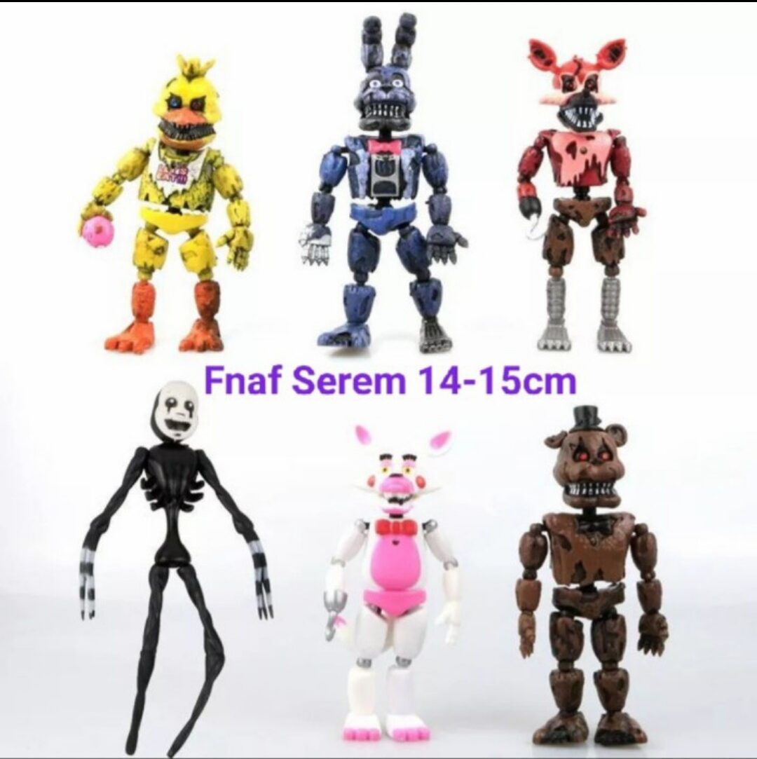 5pcs/Set FNAF plushies Five Nights at Freddy's Indonesia