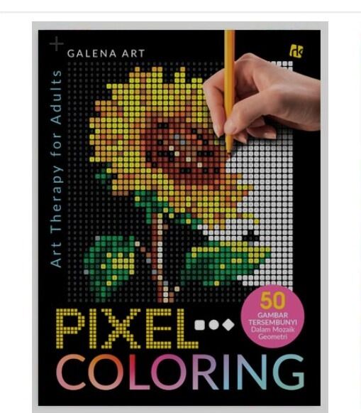 Ruang Kata Buku Pixel Coloring - Galena Art Agromedia/KAWAHmedia