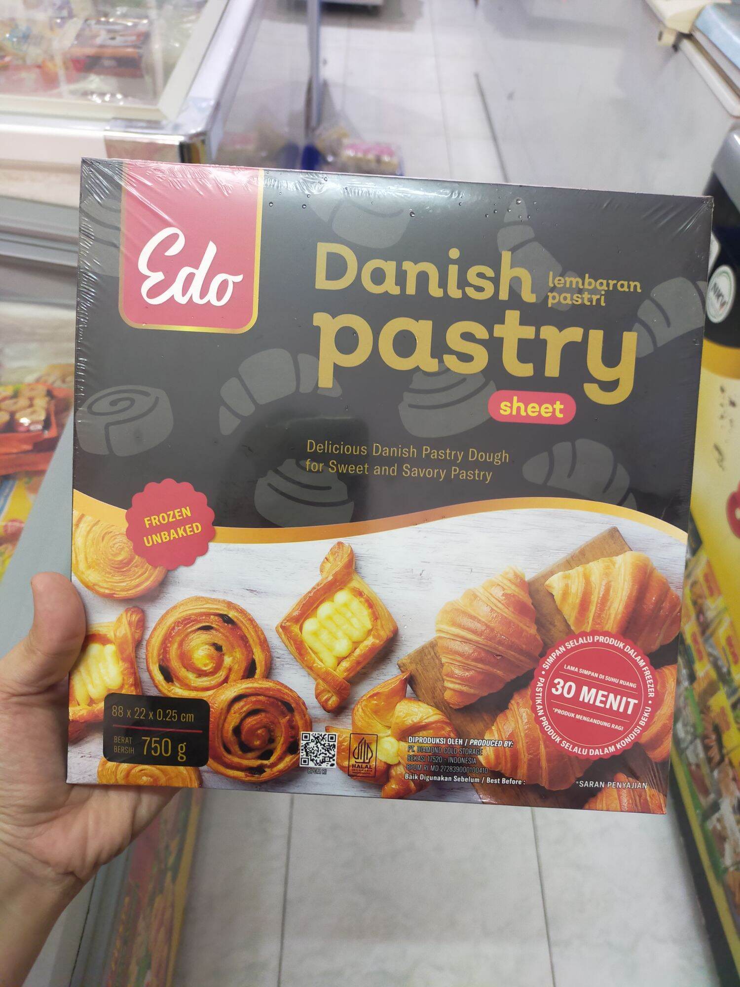 EDO DANISH PASTRY 750 GR | Lazada Indonesia