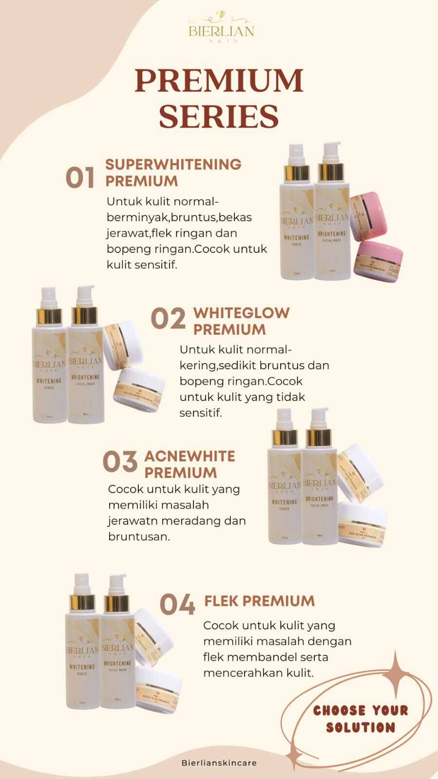 Paket Premium Bierlian Skincare