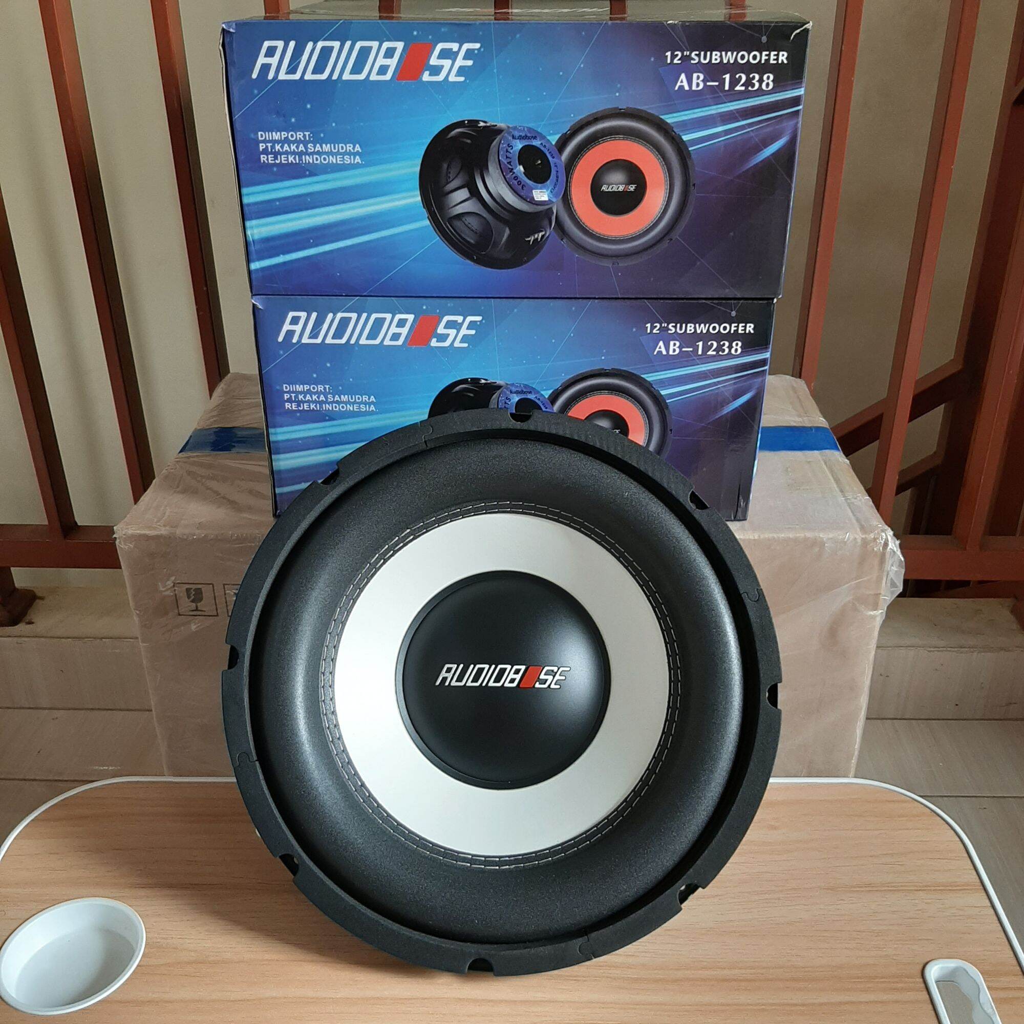 Subwoofer 12 inch AUDIOBOSE Type Tinggi Audiobose Delivery Option
