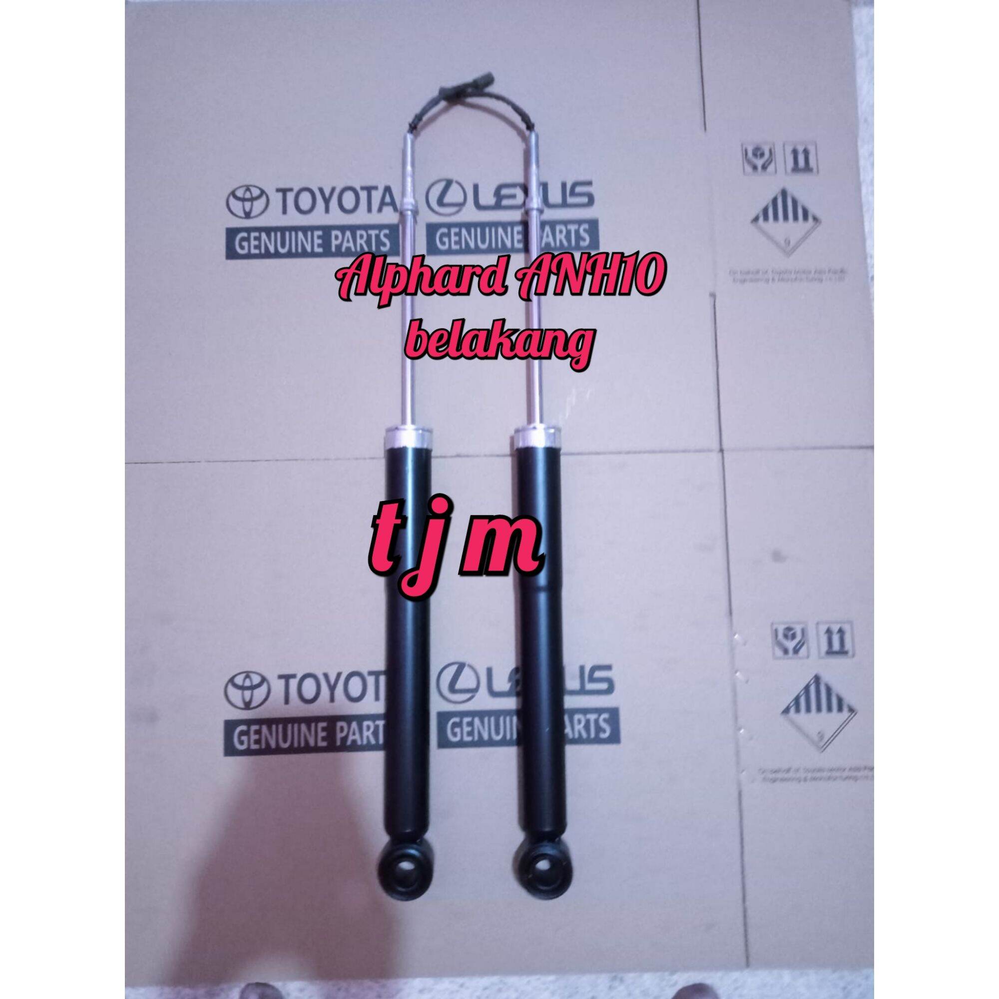 Shockbreaker shock absorber Toyota Alphard ANH10 sensor belakang original harga 1 pasang ( kanan & kiri ) Harga  1,500,000 Ringgit*Penghantaran Percuma