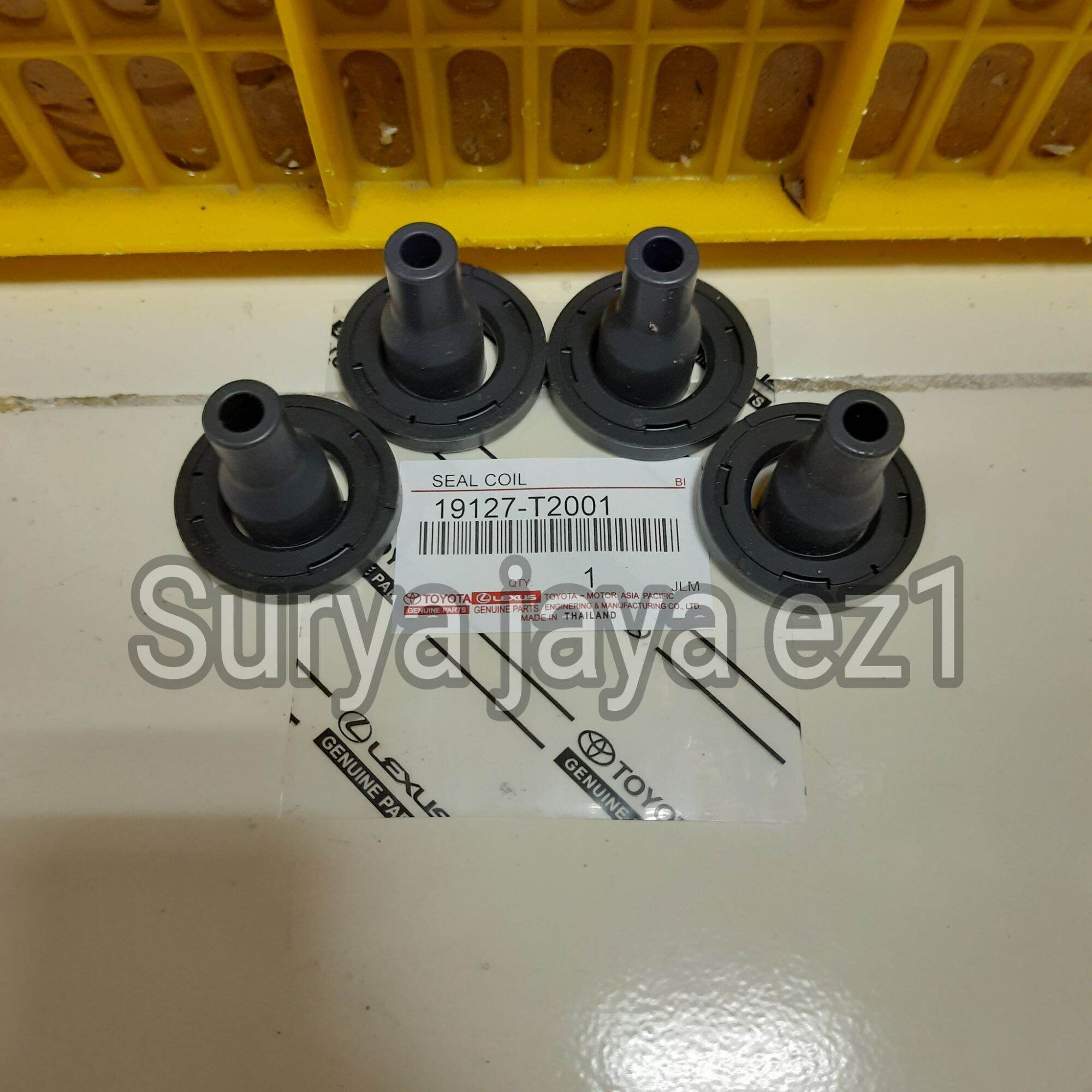 KARET KOIL (SEAL COIL) BUSI TOYOTA INNOVA /FORTUNER /HILUX - 1SET Harga 20,000 rupiah*Gratis Ongkir