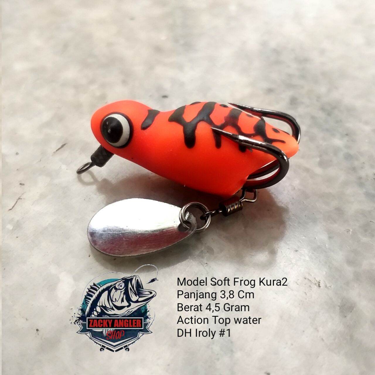 Soft Frog Kura-Kura Umpan Casting Gabus