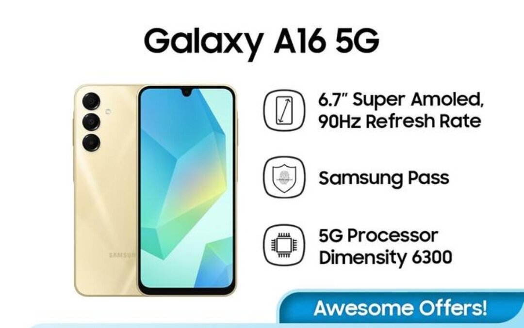 samsung galaxy A16 5G 8/256 Giá 3,350,000 Đồng*Miễn phí vận chuyển