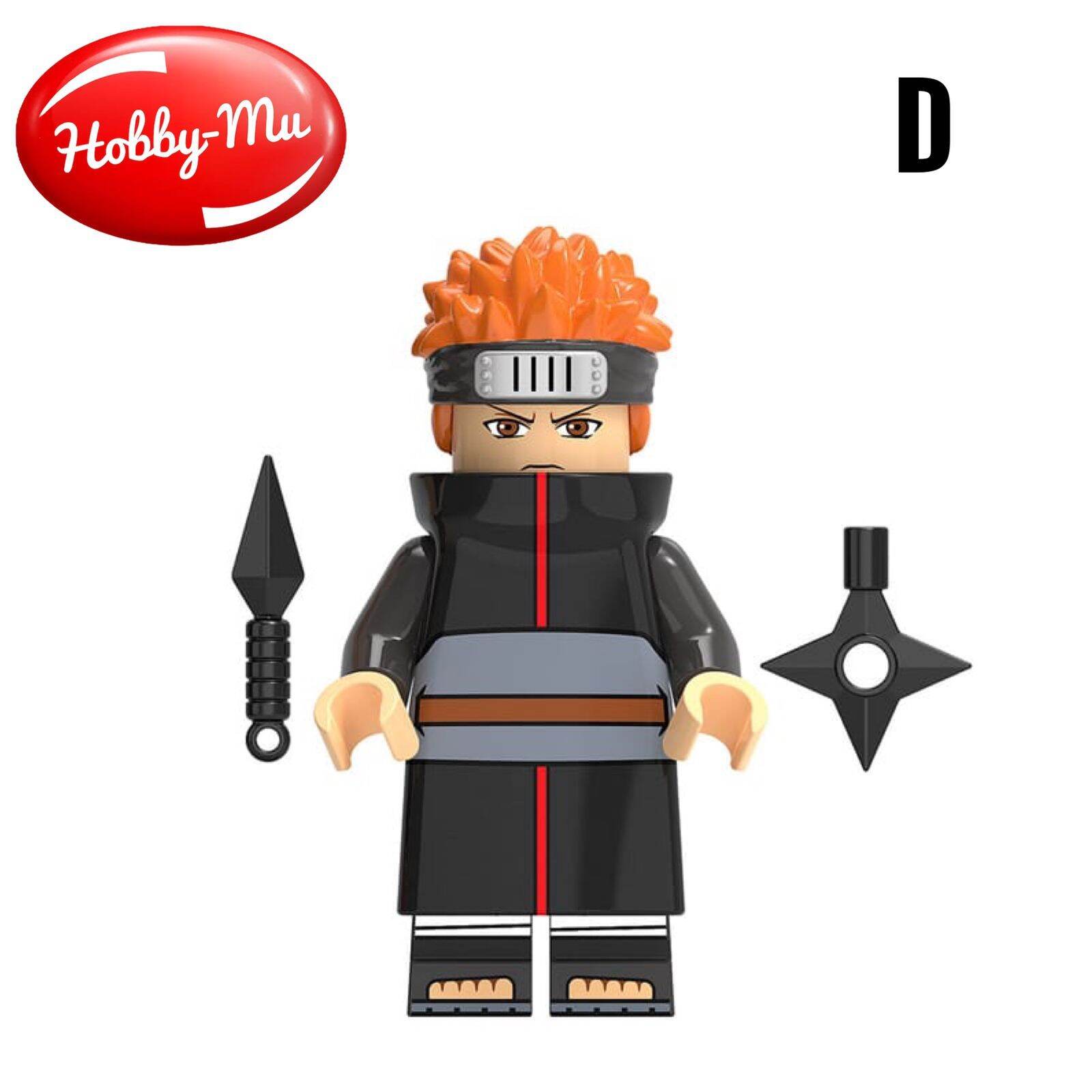 Lego Naruto Versi Akatsuki Minifigures Koleksi Lego Koleksi Lego