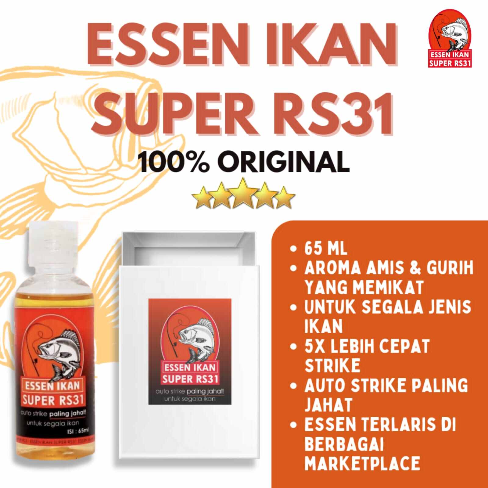 Obral Promo Essen Ikan Super Rs Essence Pancing Aroma Gurih Amis