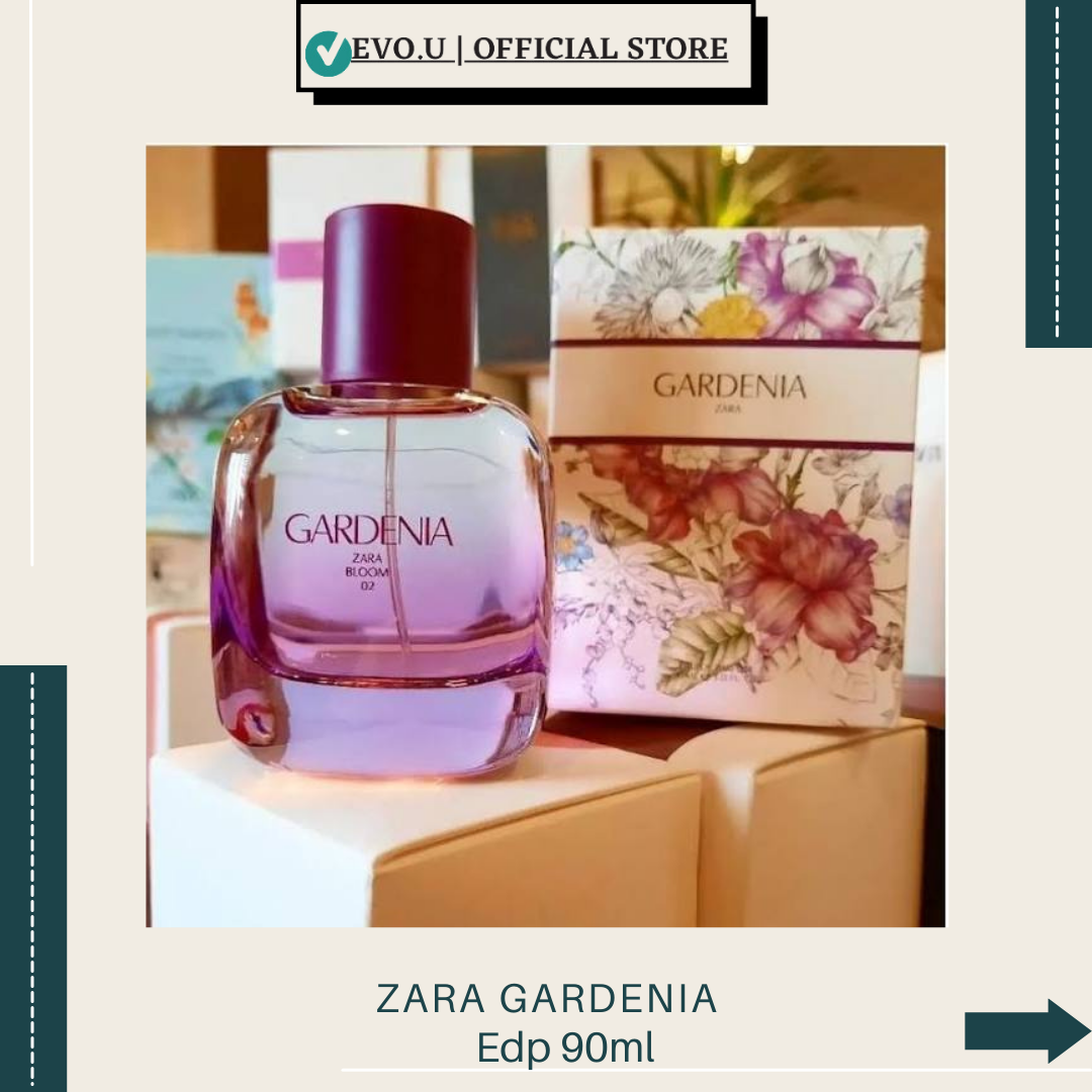 Parfum Zara Gardenia Edp 90ml With Box Segel Parfum Wanita Tahan