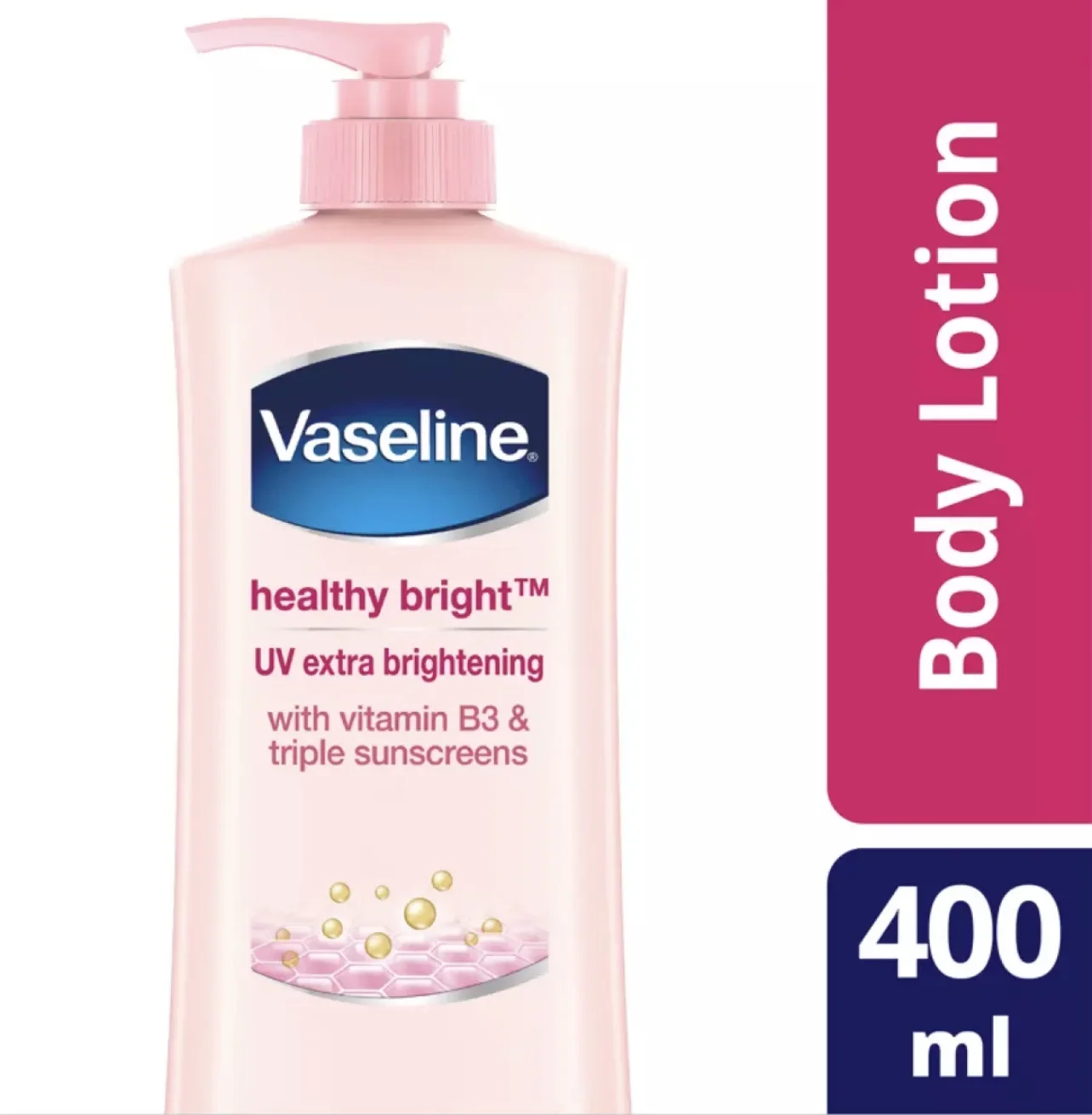 VASELINE Hand Body Lotion - Healthy White UV Lightening 400ML