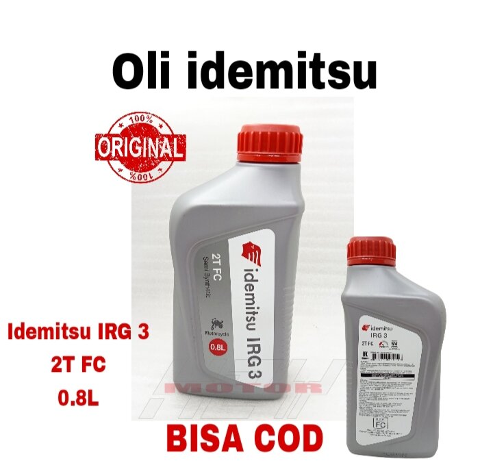 oli idemitsu 2T tak asli 0.8L 100 % Original | Lazada Indonesia