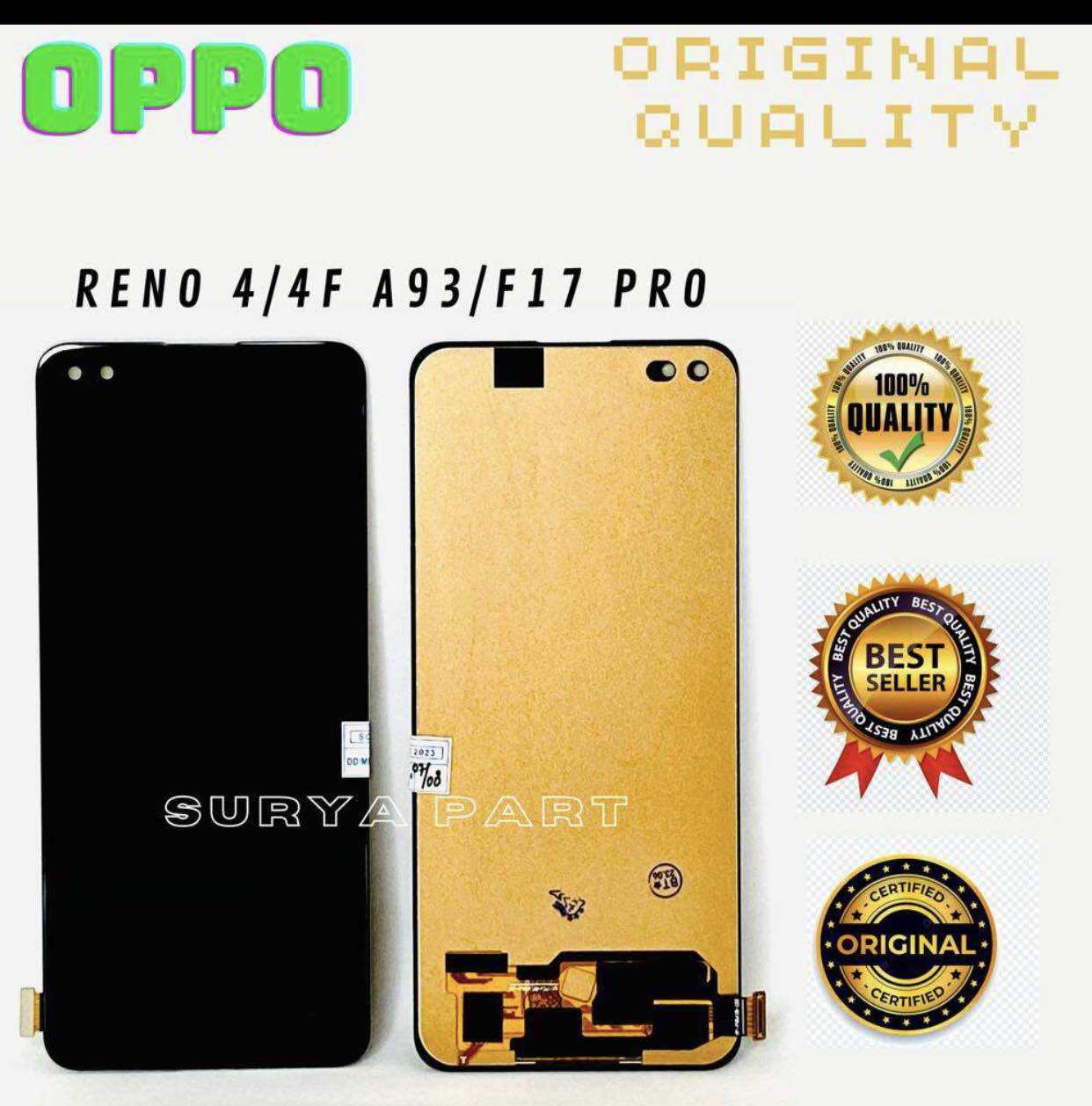 harga lcd oppo reno 4 f original