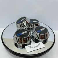 Dop roda tutup velg racing kerucut crhome motif enkei diameter 65cm harga 1set 4roda