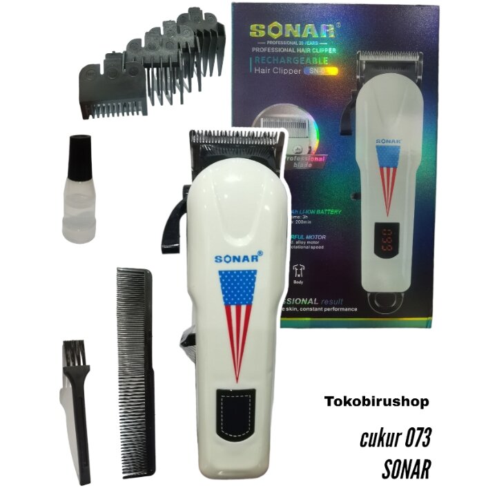 Alat Cukur Rambut Charger Sonar Hair Clipper Sn Lazada Indonesia