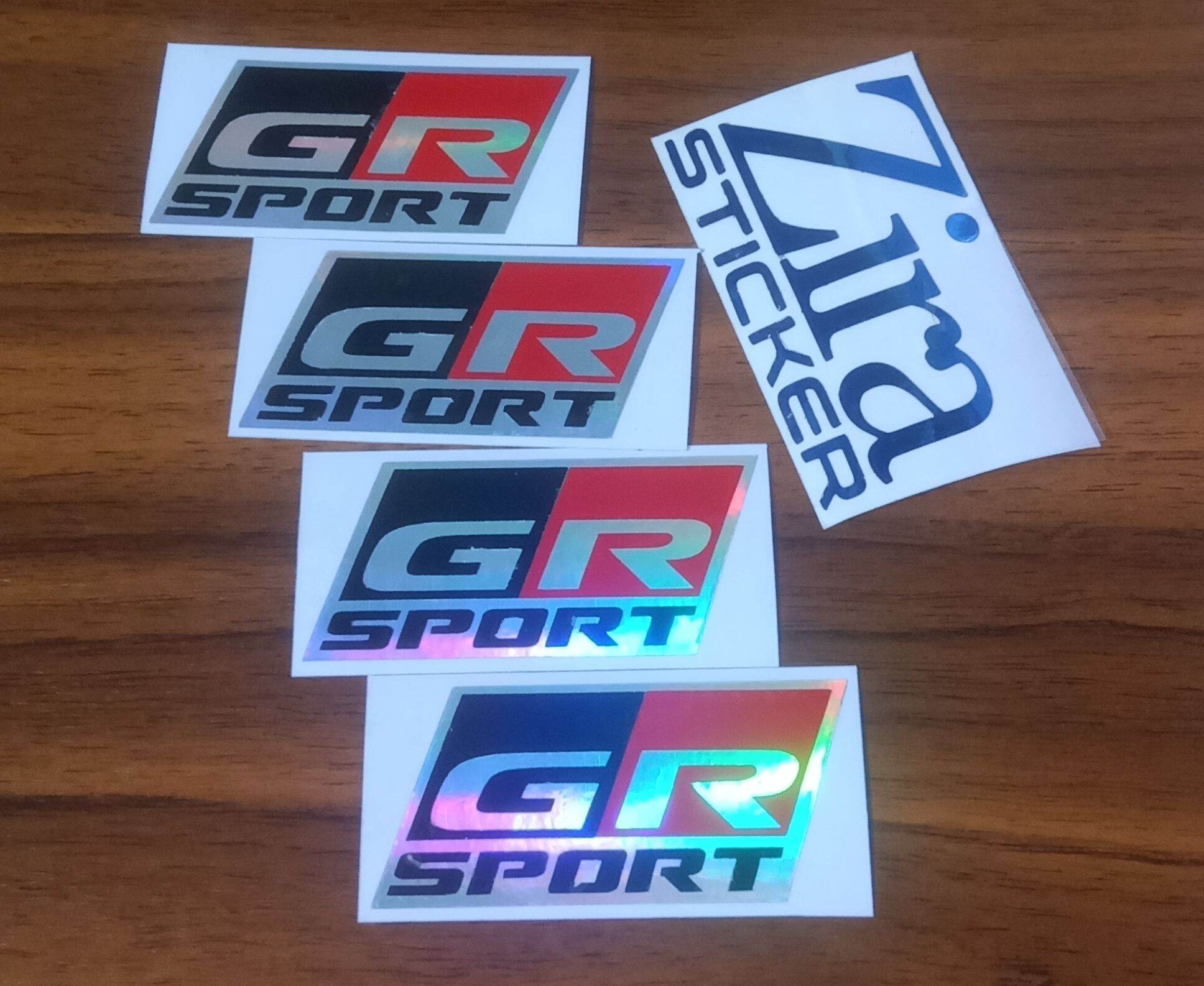 Sticker Gr Sport Toyota Gayoo Racing Cutting Lazada Indonesia