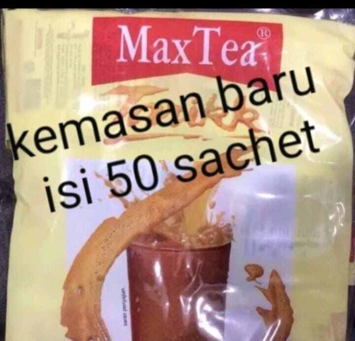 50 saset maxtea teh tarik