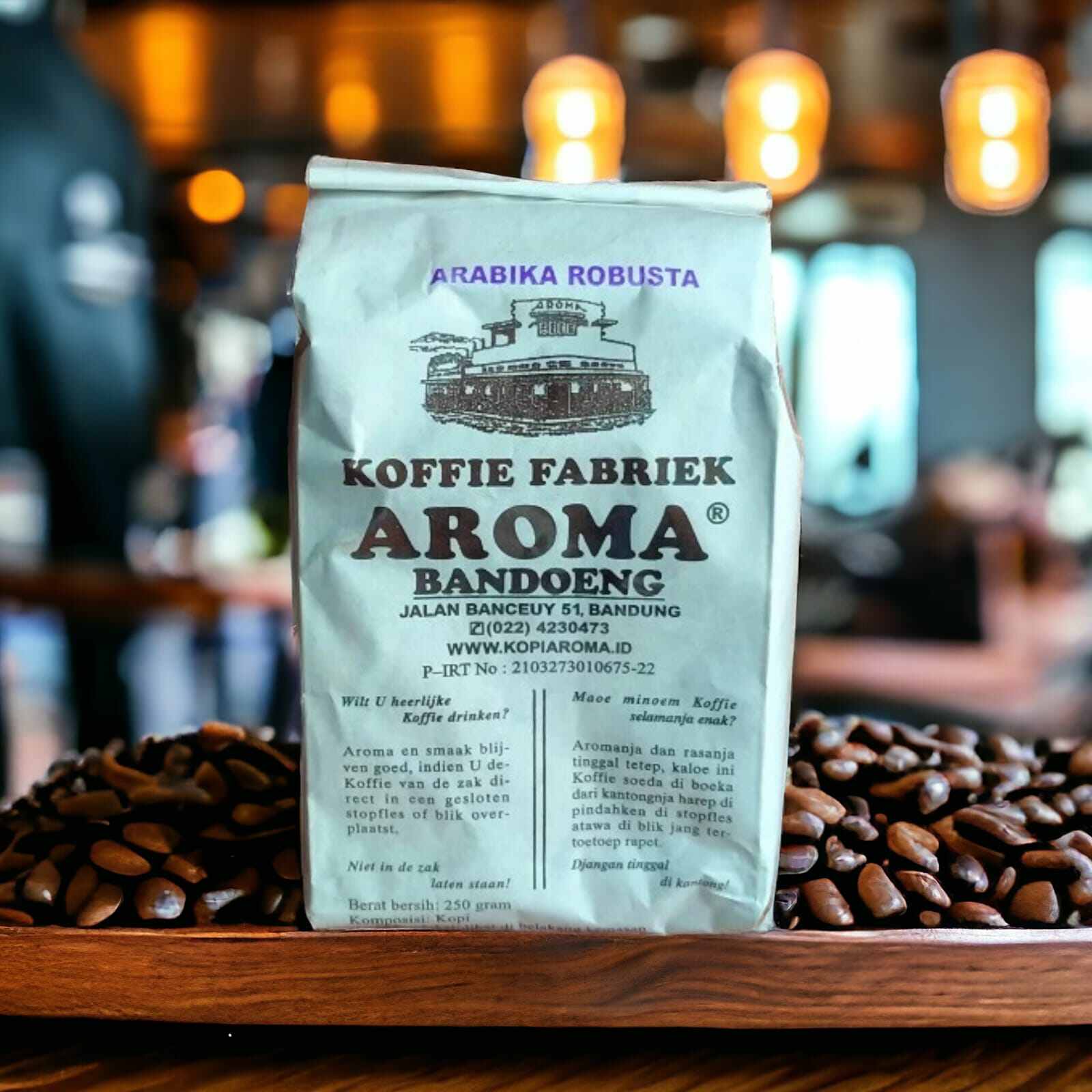 Kopi Aroma Bandung Kopi Aroma Banceuy Kopi Aroma Mix Arabika Robusta 250 Gram