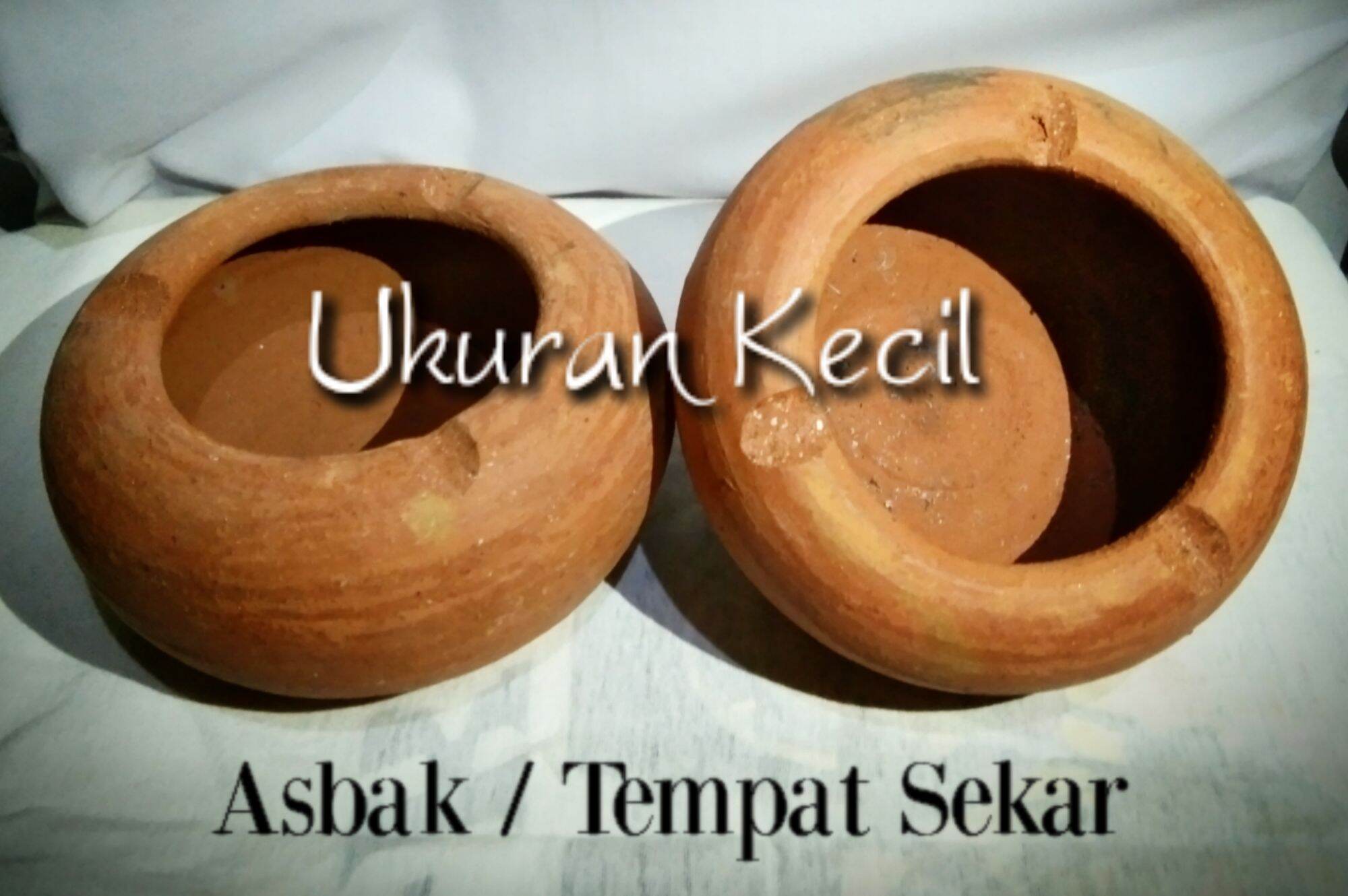 New Promo Asbak / Tempat sekar dari tanah liat// Grabah | Lazada Indonesia