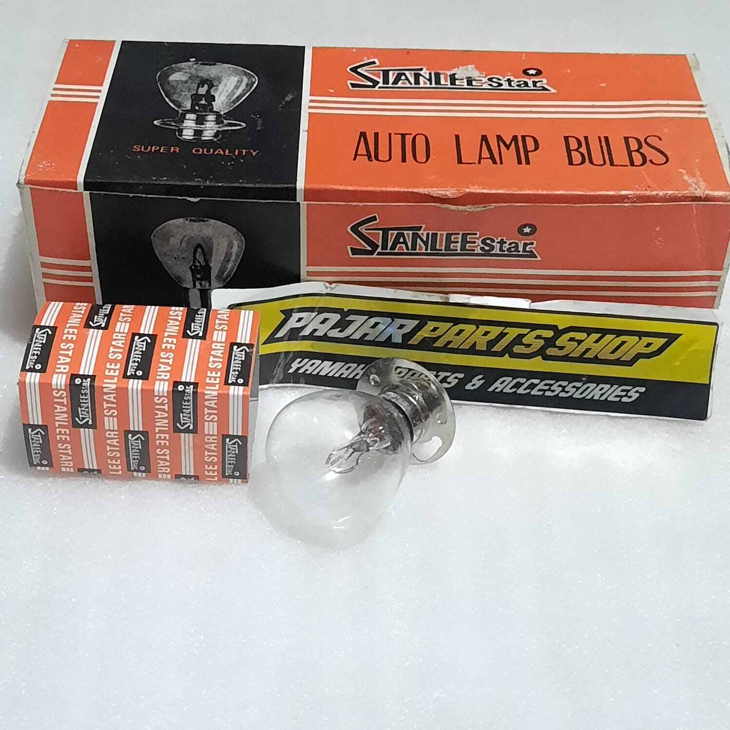 Bolham 12 volt Rx King Cobra RxS rxz Stanlee star headlight bulbs Harga 15,000 rupiah*Gratis Ongkir