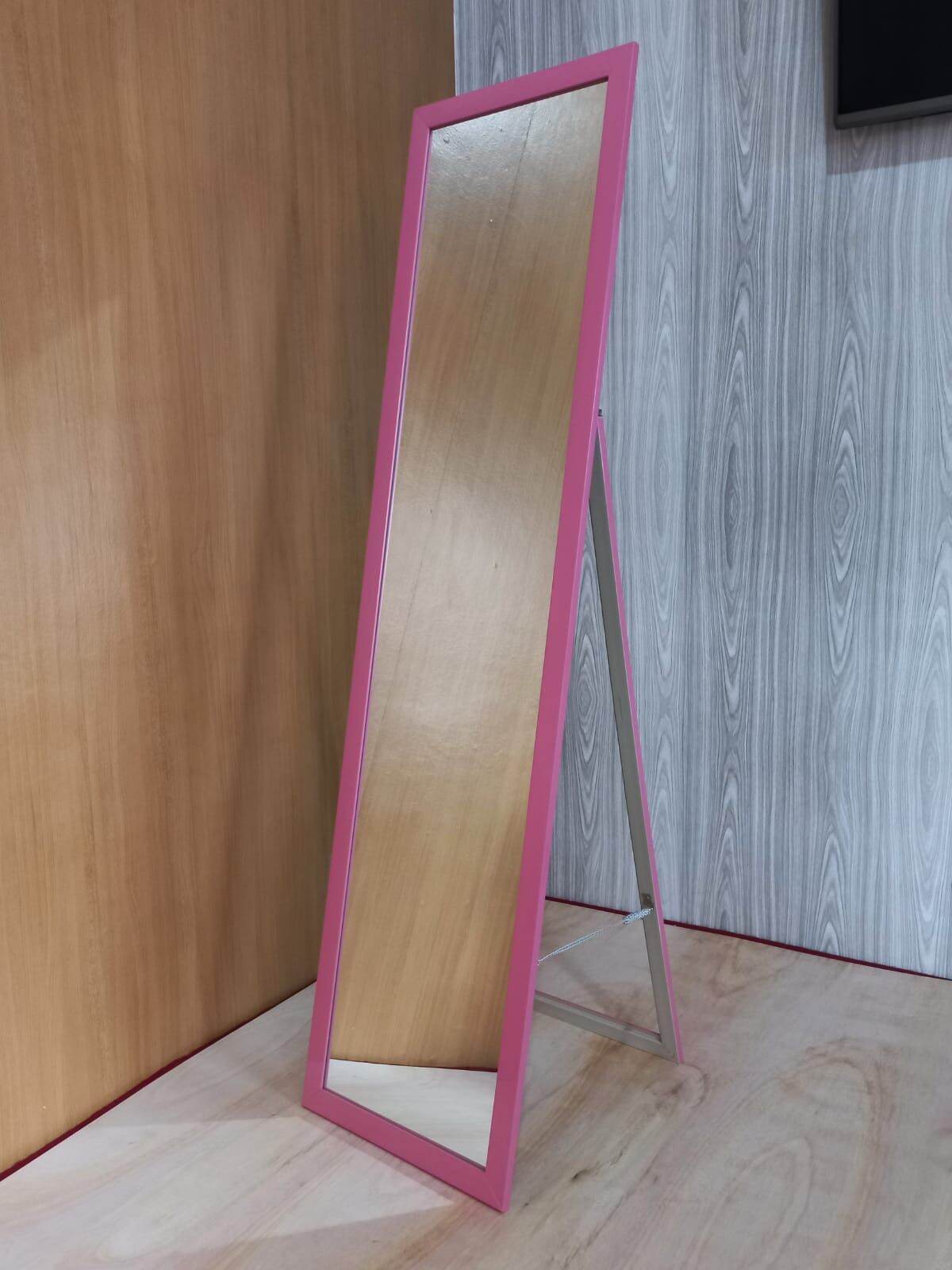 CERMIN STANDING FULL BODY 127x33 Cm BELAKANG CERMIN PAKAI TRIPLEK cermin rias cermin salon.
