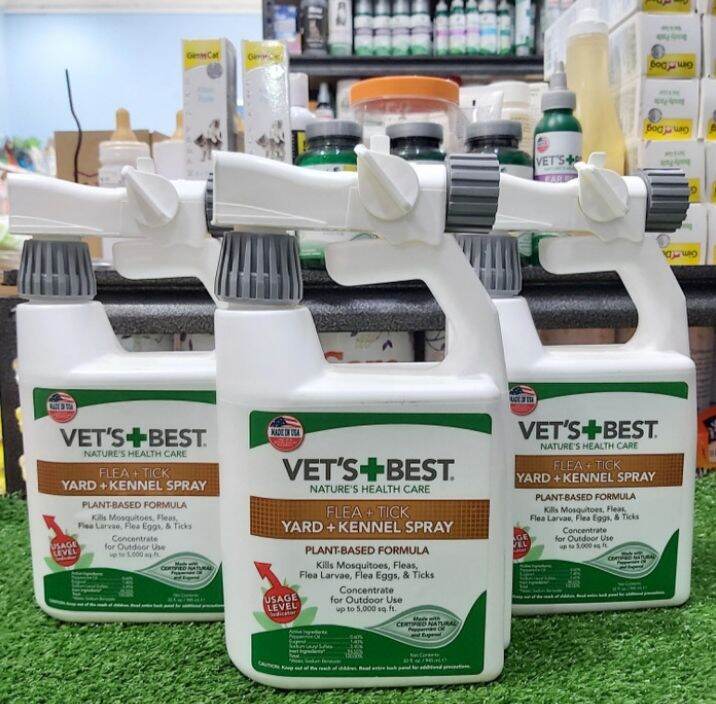 Vet's Best Flea Tick Yard Kennel Spray
