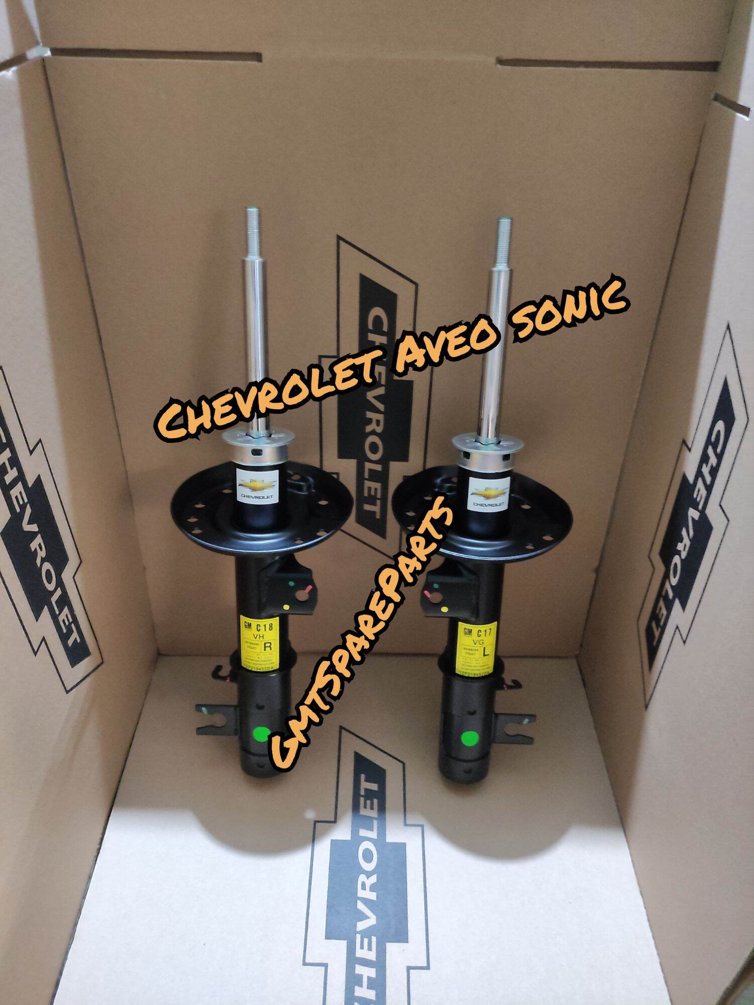 Shockbreaker shock absorber chevrolet aveo sonic depan Merk GM asli