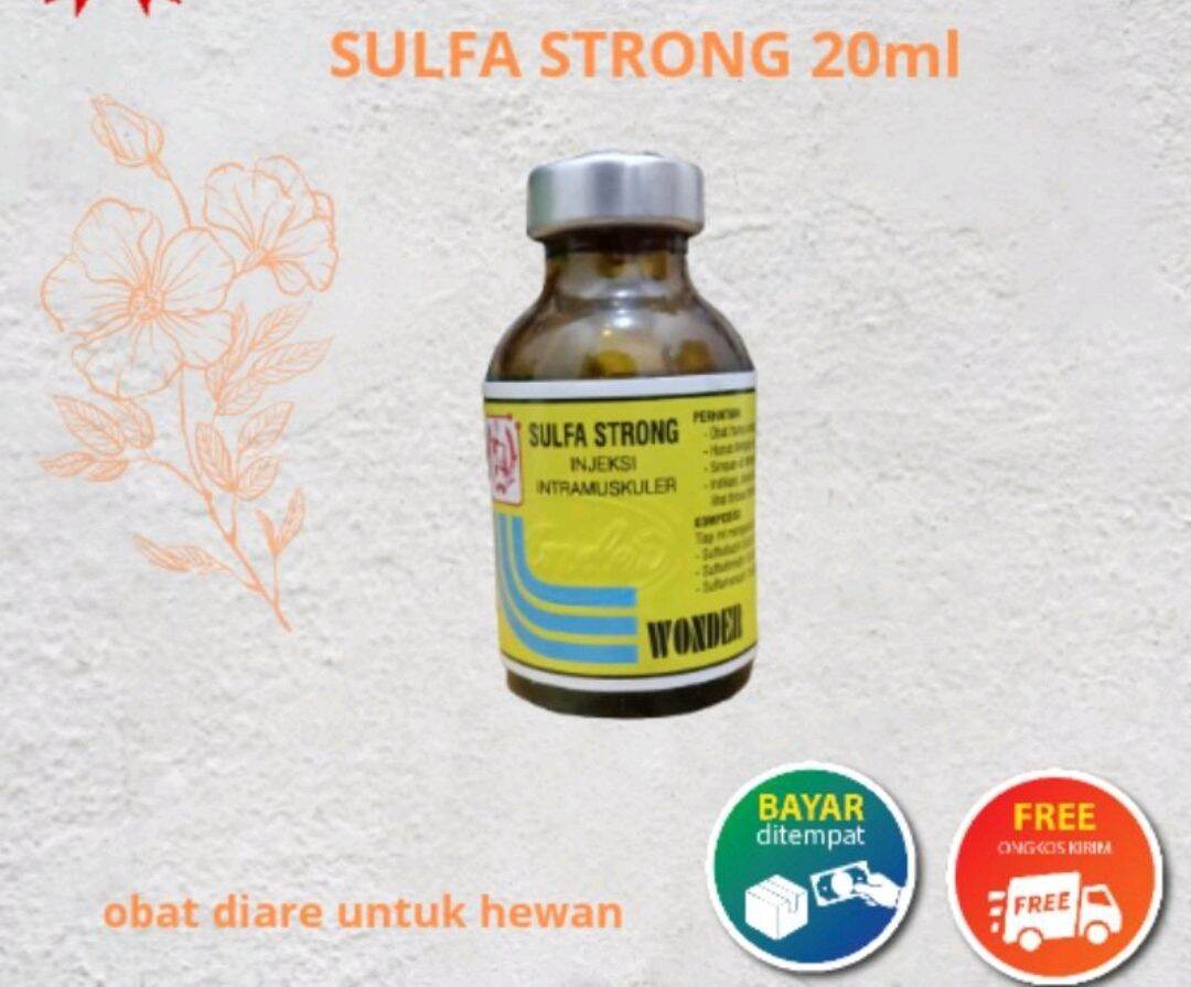 Sulfa Strong Ml Obat Diare Mencret Sapi Kambing Unggas Babi Lazada