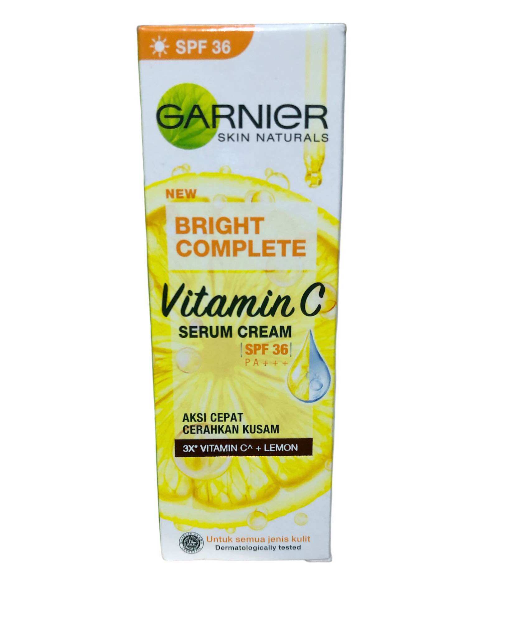 Garnier Light Complete Cream & Garnier Sakura Cream Whitening Isi 20ml