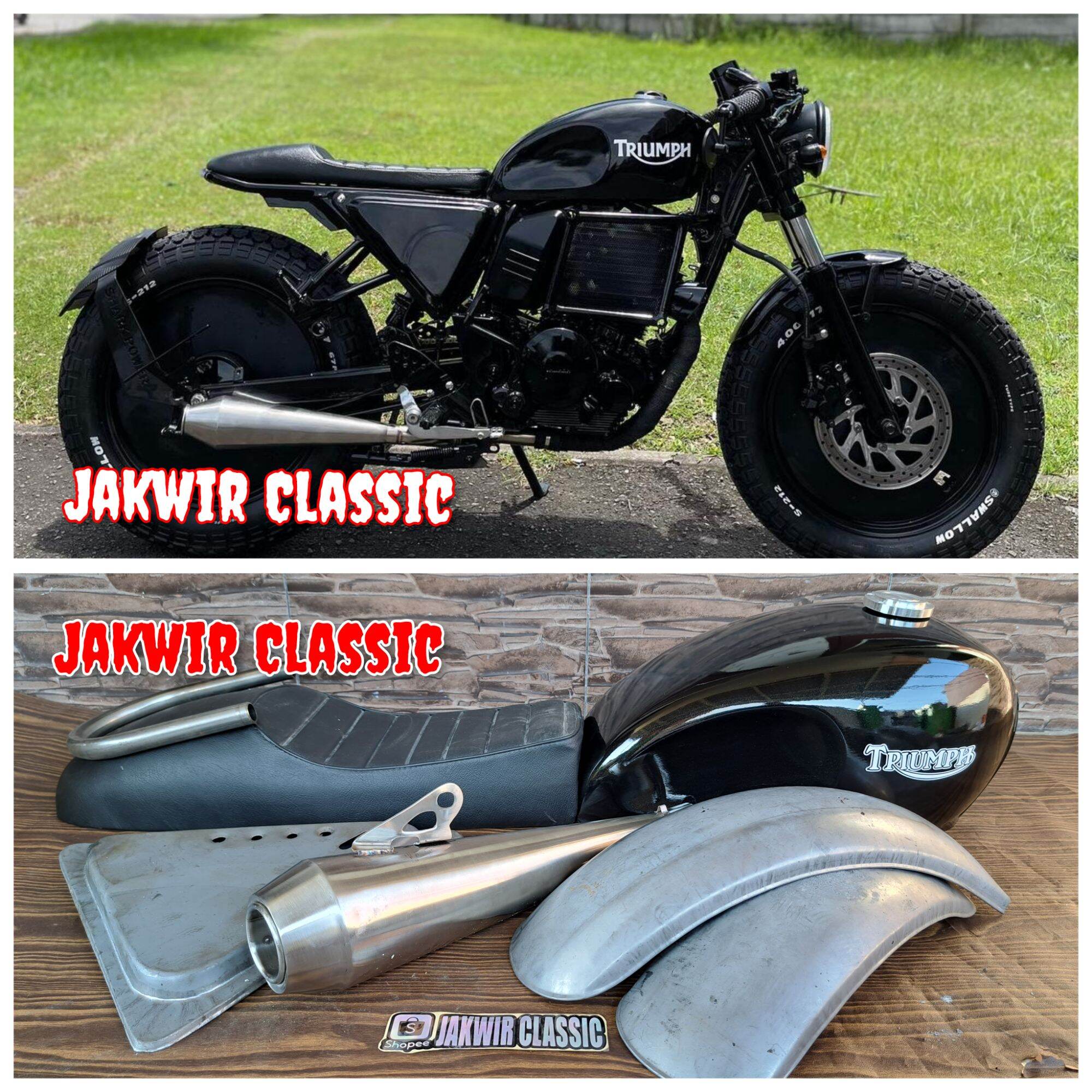 Rangka Bobber Basic Scorpio Triumph Bonneville Bobber 2025 Harga