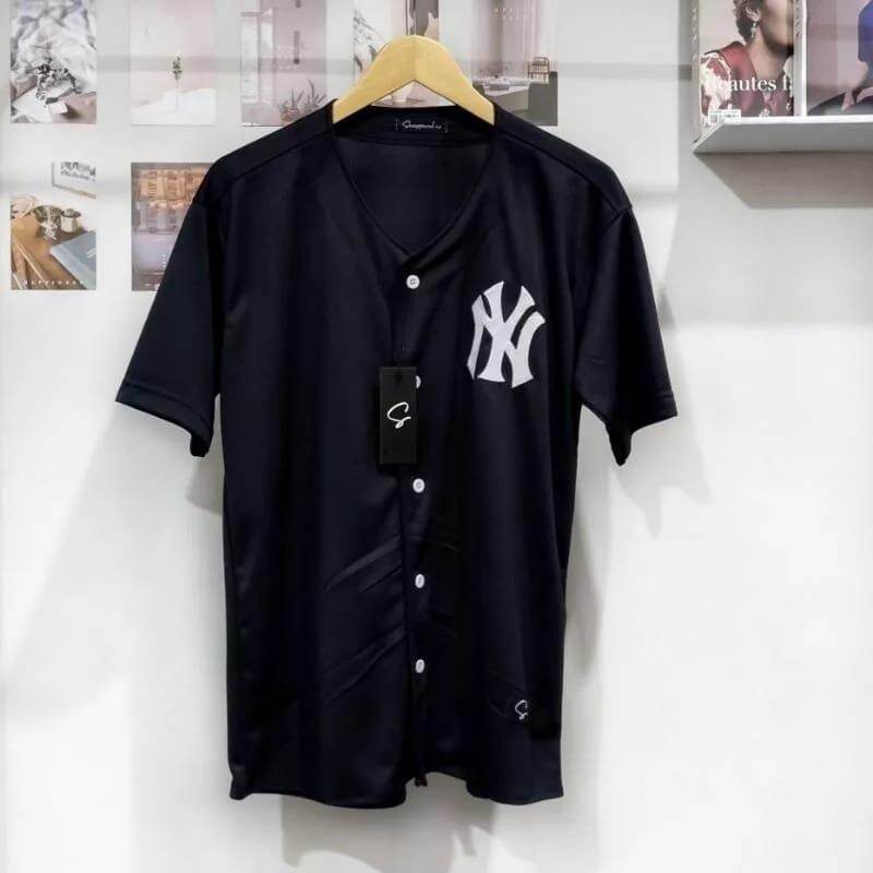 BAJU BASEBALL JERSEY BASEBALL /BAJU HIP-HOP sox black Baju V