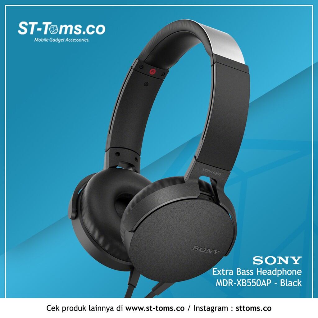 Headphone Sony MDR XB550AP Extra Bass Original SONY Lazada Indonesia