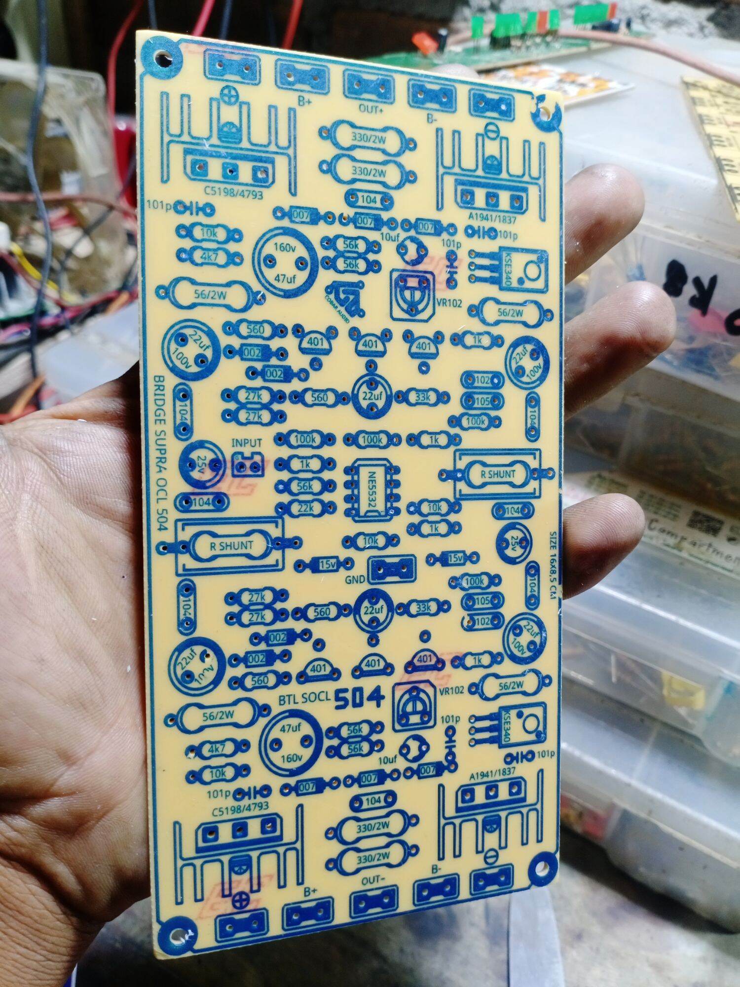 PCB DRIVER 504 BTL MODIF GLERR | Lazada Indonesia