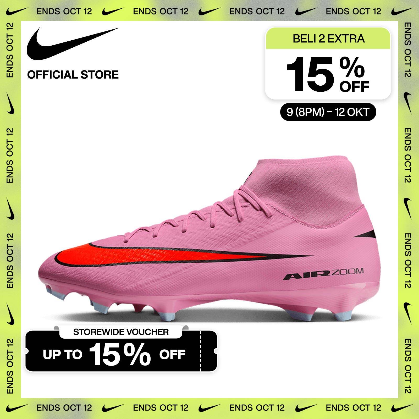 harga sepatu bola nike superfly original