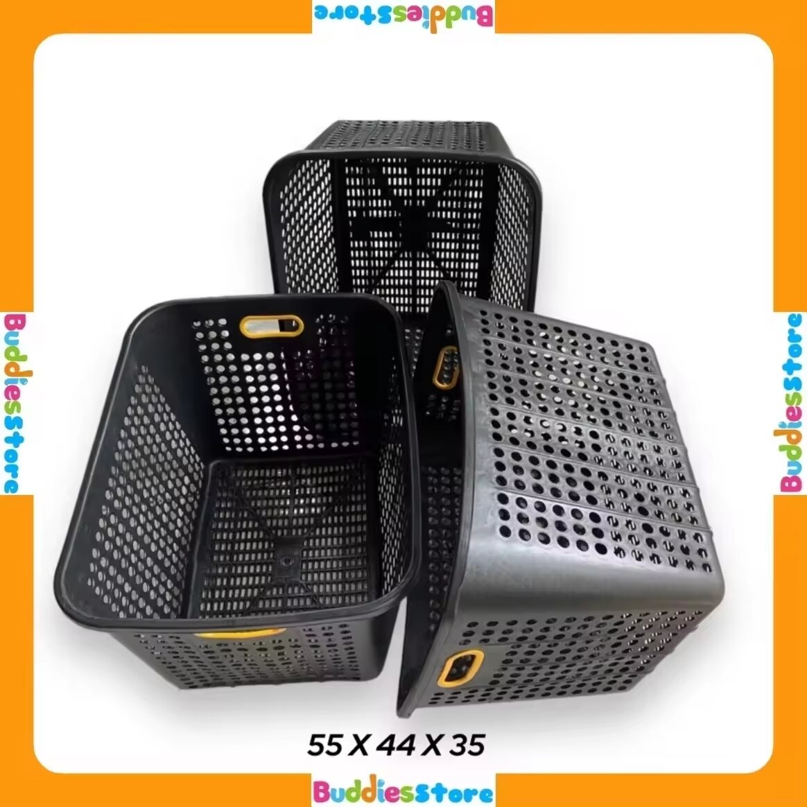 Cheapest in Indonesia!! 3 PCs large jumbo clothes basket Pajero/clothes basket/storage bin Harga 13,000 rupiah*Gratis Ongkir