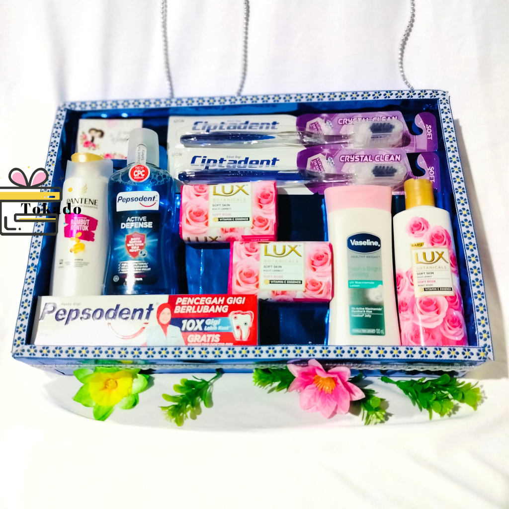 paket seserahan / kado pernikahan perlengkapan mandi
