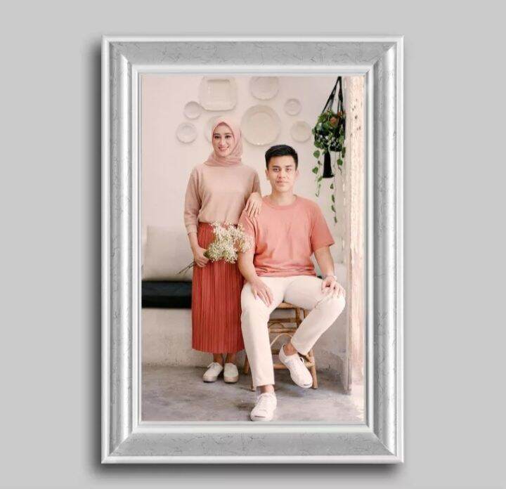 PROMO CETAK FOTO 20R + BINGKAI MDF( TANPA KACA) TERMURAH