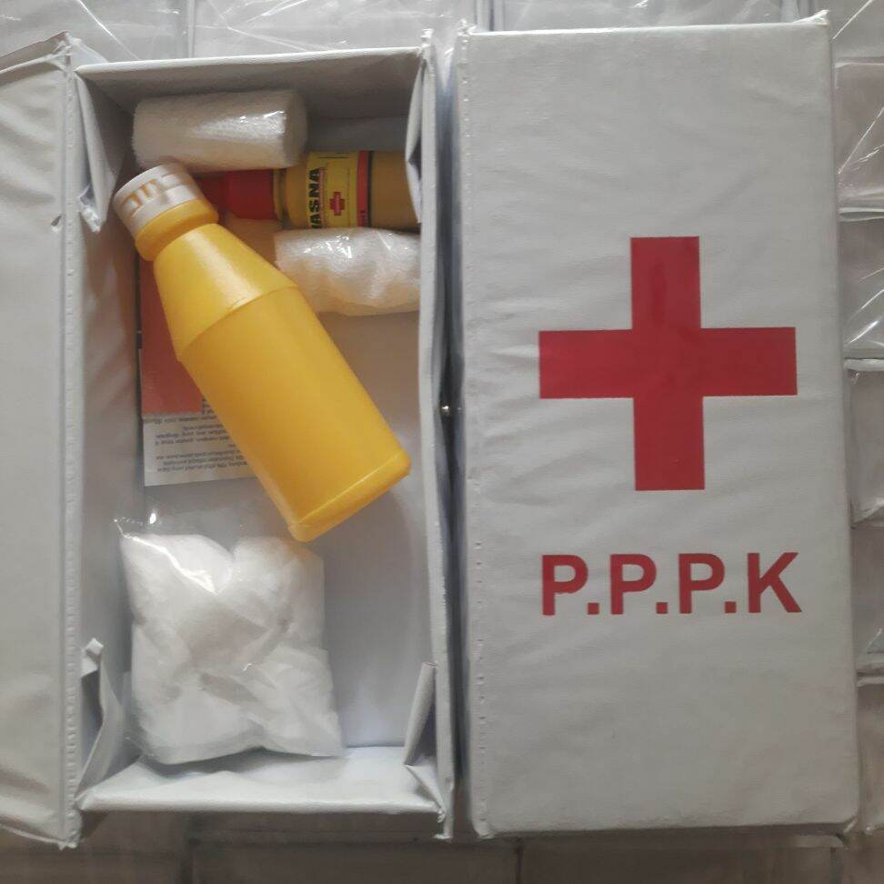 Kotak Obat P3K Mobil Lengkap Dengan Isi / Kotak PPPK Mobil | Lazada ...