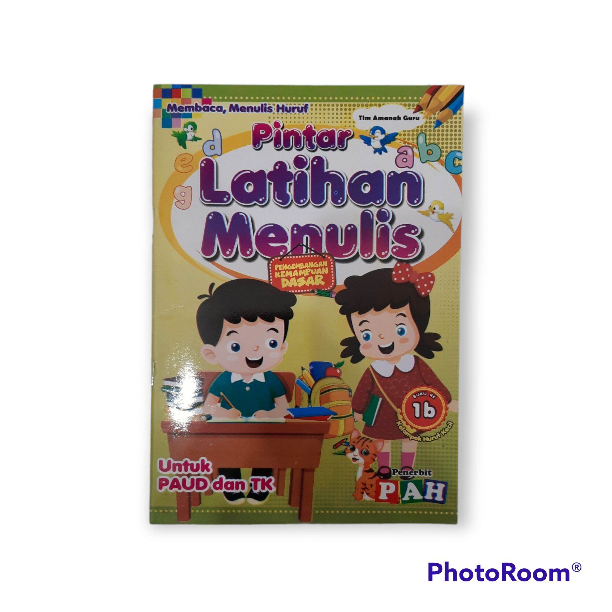 Buku Pintar Latihan Menulis 1a Dan 1b Untuk Paud Dan Tk Full Colours