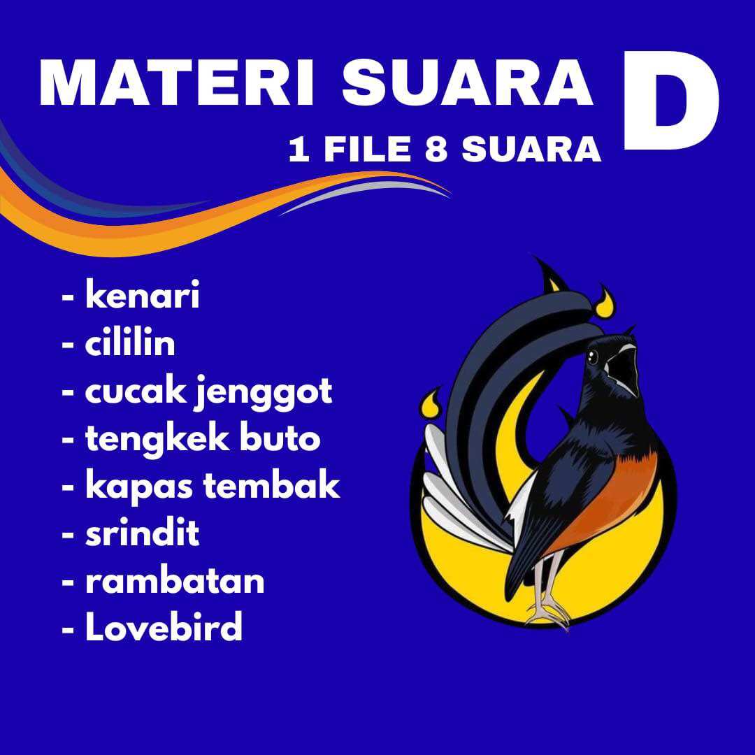 Mp3 Memory Mastered Specifically for Magpie Birds - Merek Micro Harga 25,000 rupiah*Gratis Ongkir