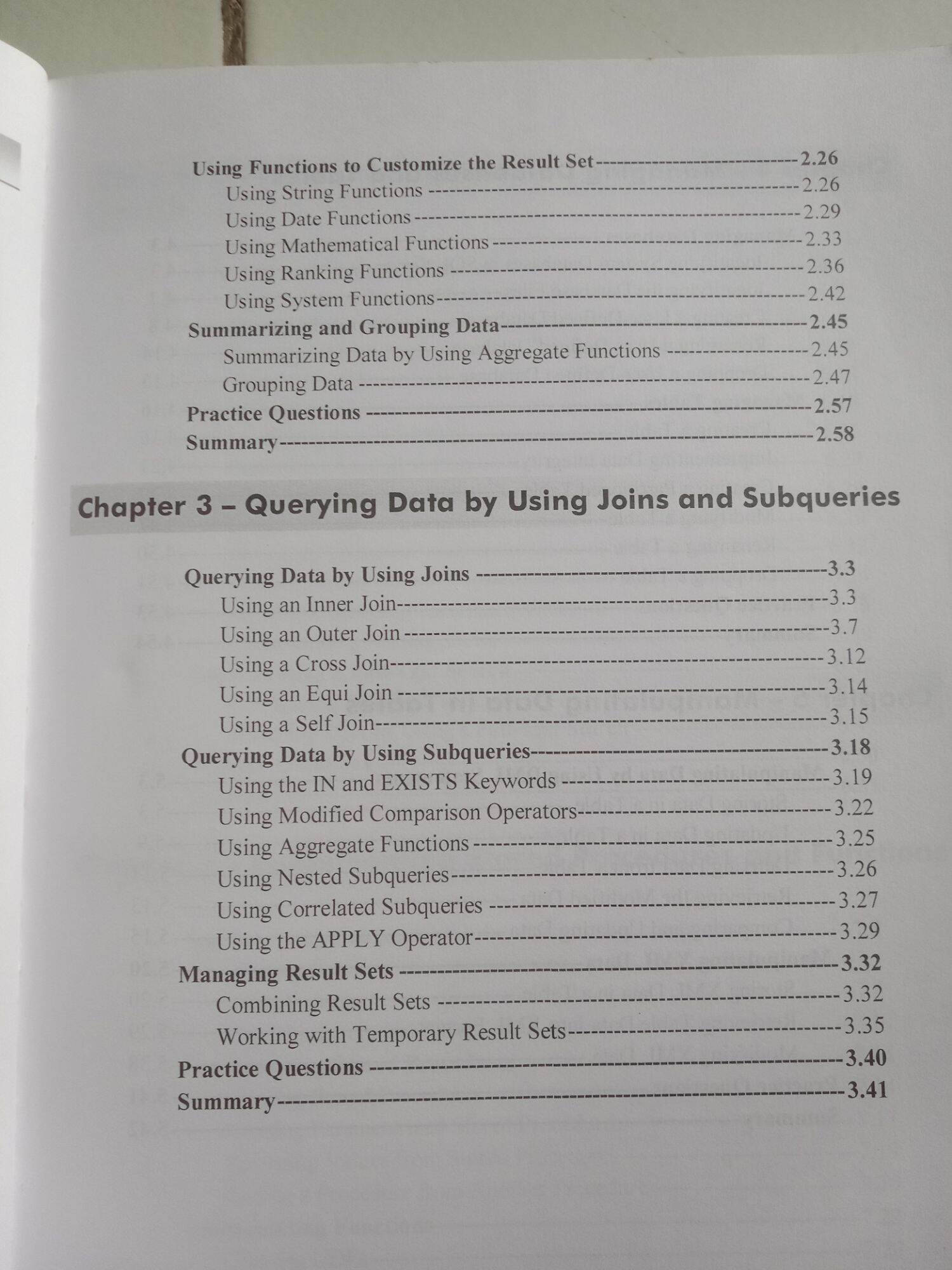 QUERYING AND MANAGING DATA USING SQL SERVER Student Guide NIIT Original ...