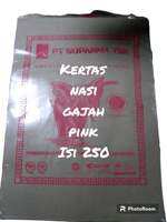 KERTAS NASI GAJAH PINK