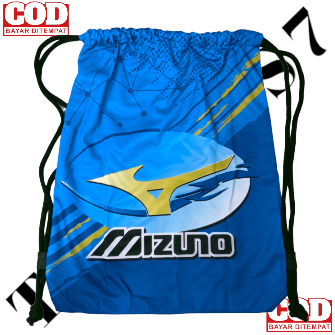 tas serut ransel bola voli Mizuno dan tas bola serbaguna cocok