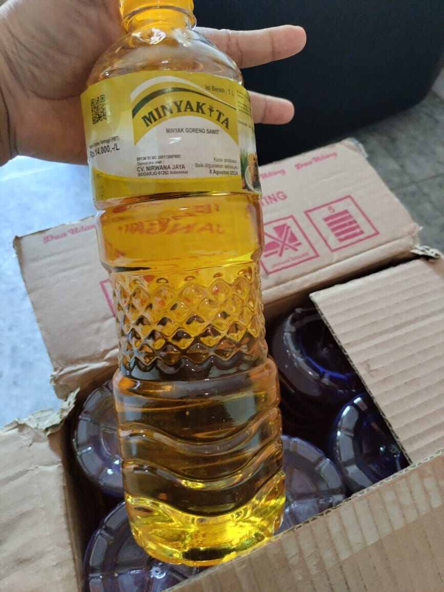 Minyak Kita 1 Liter Botol Lazada Indonesia