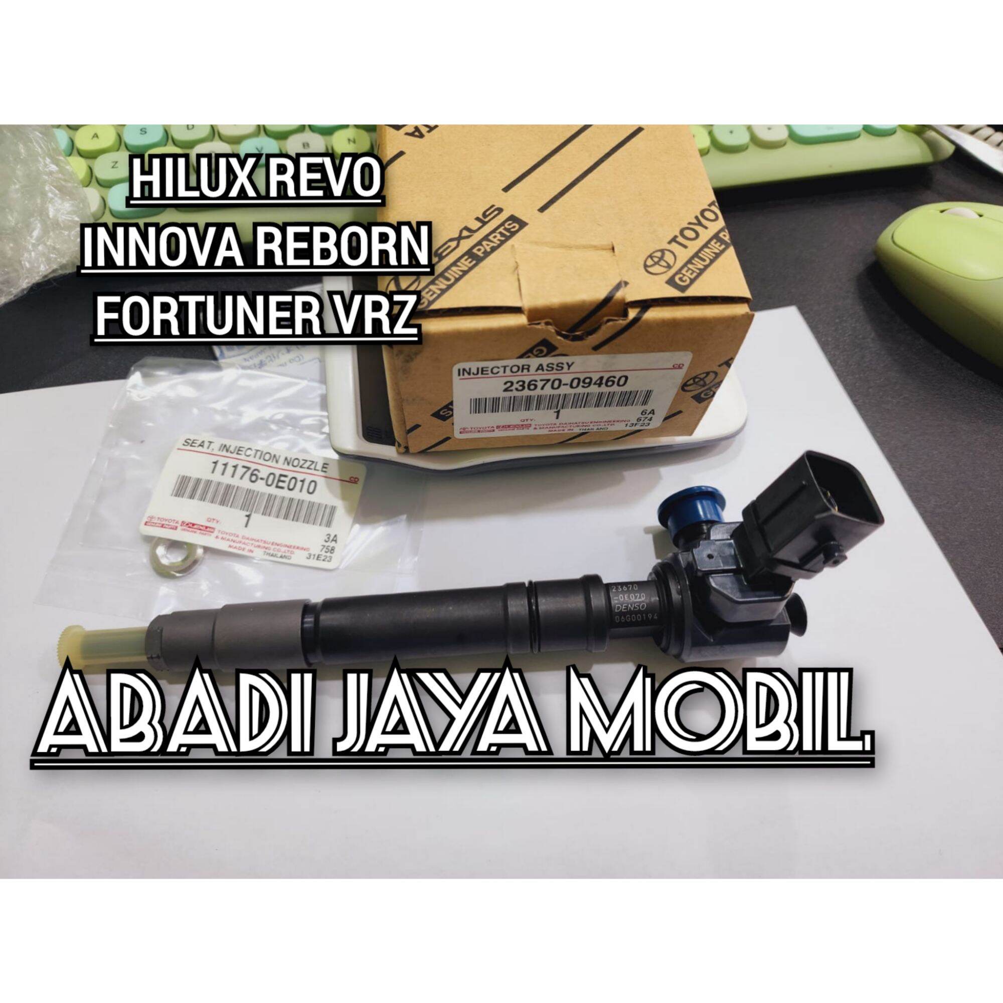 23670-09460 NOZZEL INJECTOR ASSY HILUX REVO 2GD INNOVA REBORN 2GD FORTUNER VRZ 1GD 2GD ASLI Harga 6,300,000 rupiah*Gratis Ongkir