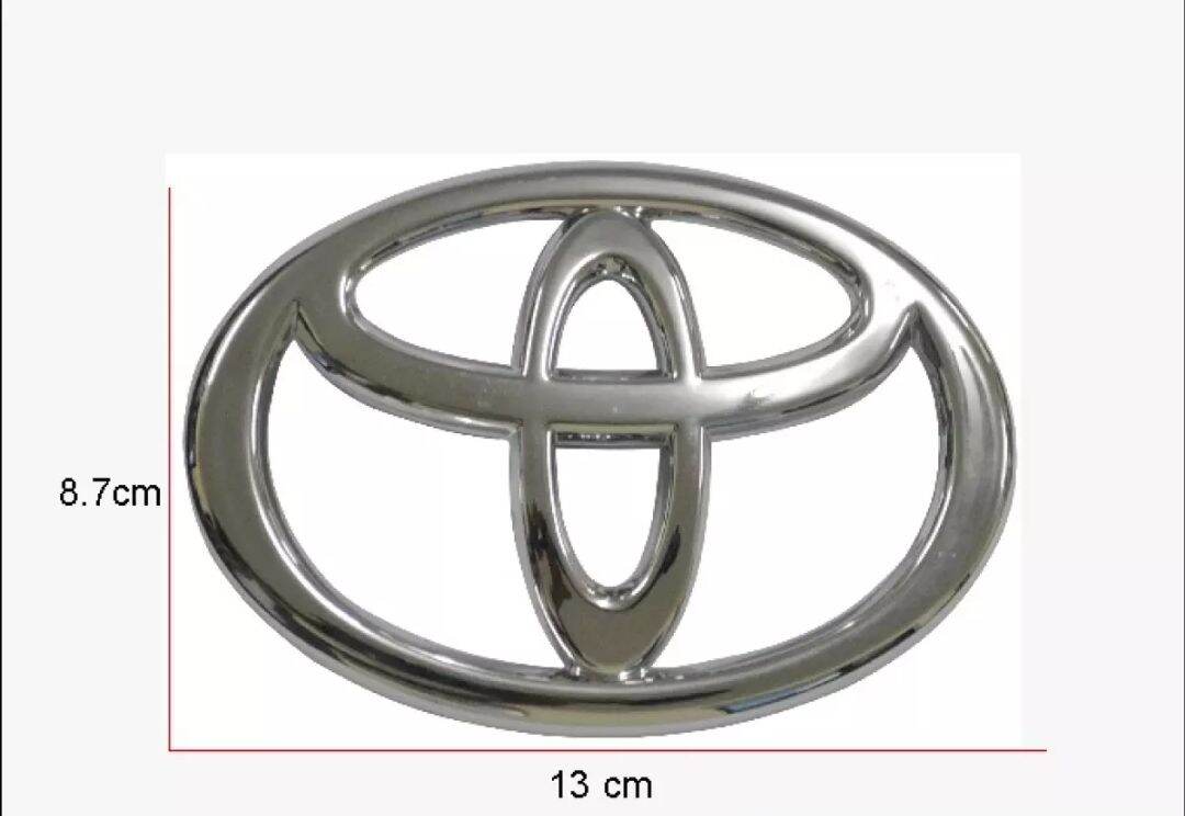 emblem logo Toyota 13 cm Harga 35,000 rupiah*Gratis Ongkir