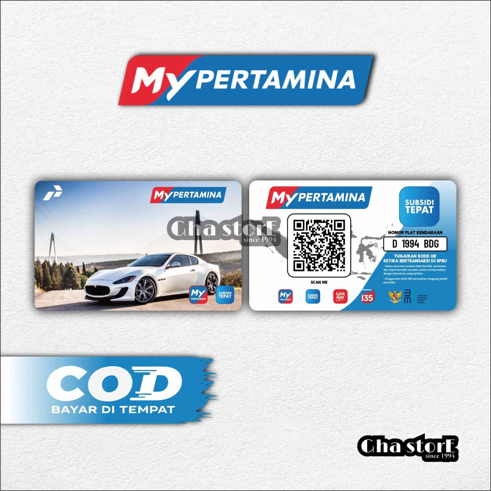 Cetak kartu My PERTAMINA std ATM / CETAK IDCARD / MEMBER CARD /KARTU ...