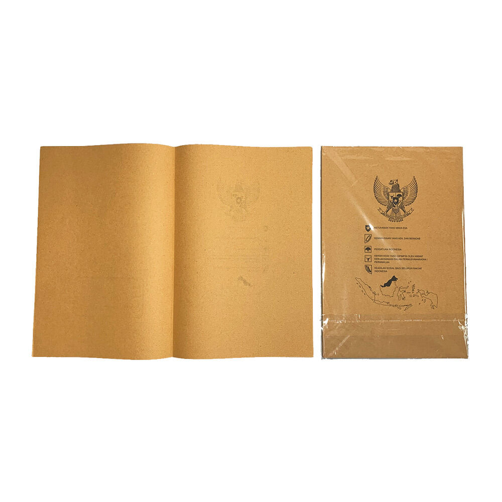 SAMPUL COKLAT KWARTO GARUDA