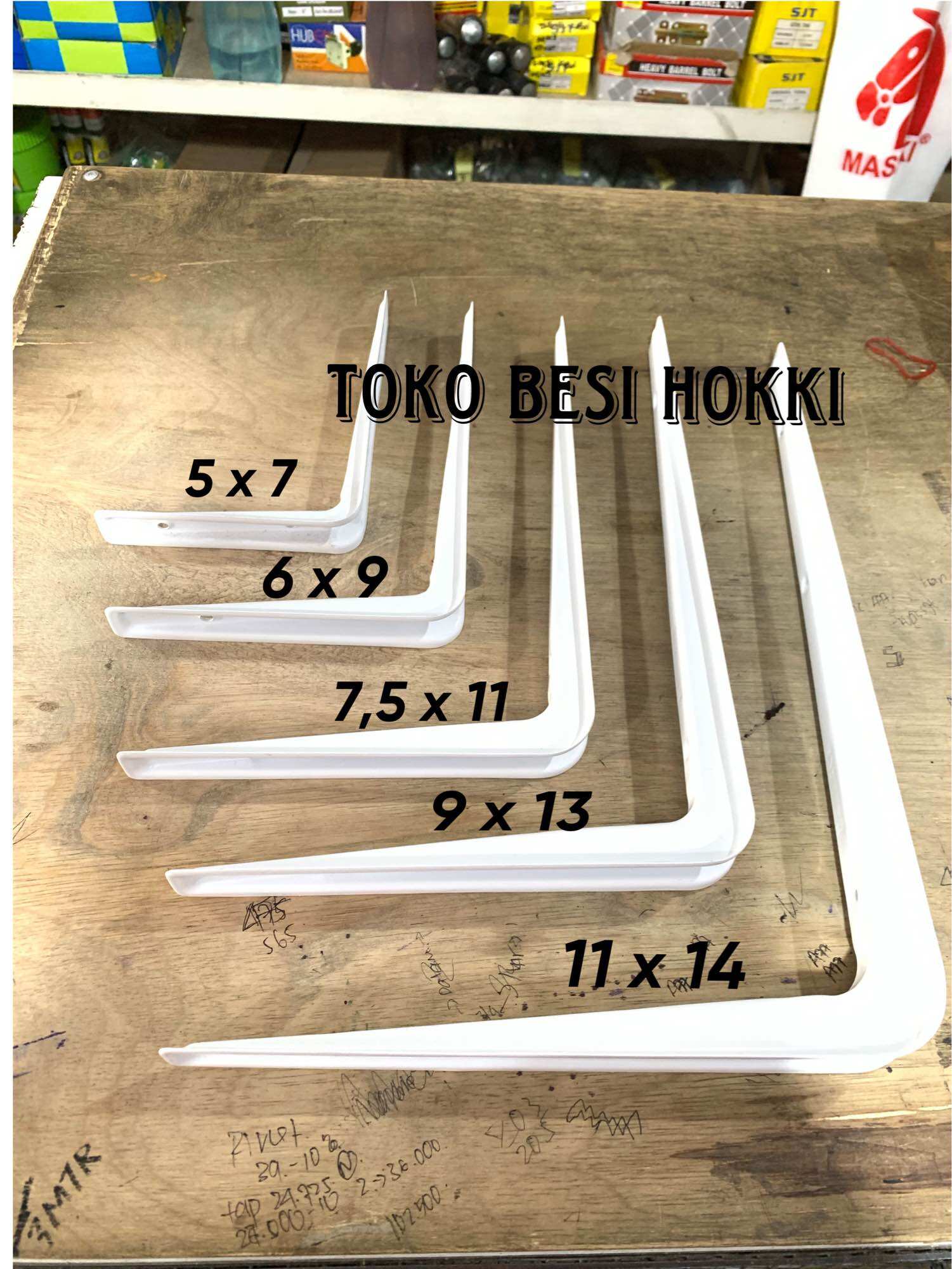 Siku Rak Square Siku Sokong / Siku Rak Besi / Siku L Sokong / Siku Sokong Super ...